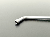 Jarit 440 398 Von Eicken 4mm Curved Short Stainless Cannula1
