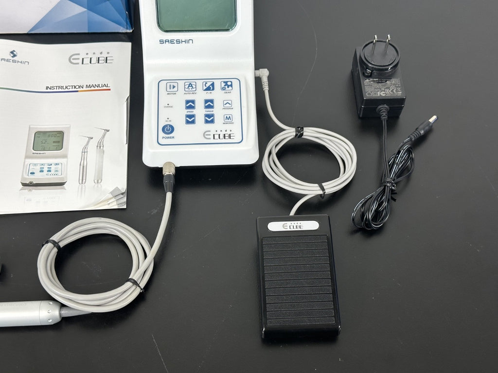 Saeshin E Cube Endodontic Motor System CUBE EM Handpiece Foot Pedal2