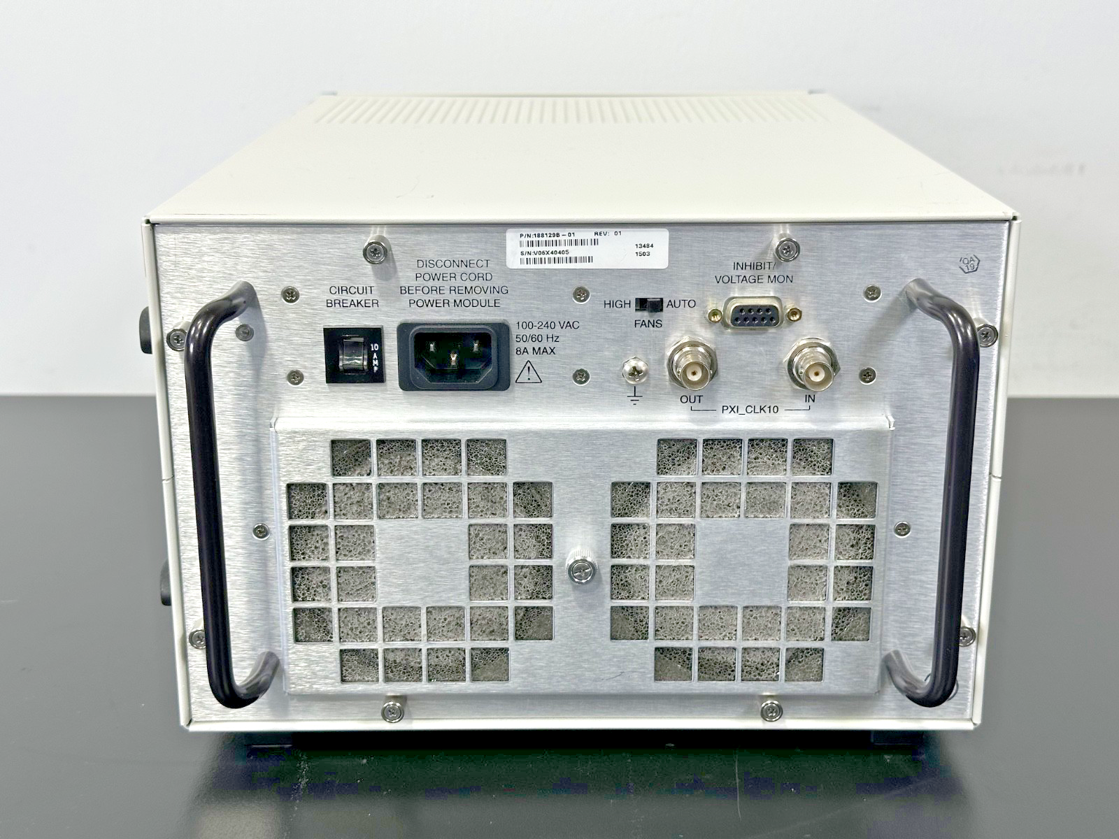 National Instruments NI PXI 1042 8 Slot 3U PXI Chassis Mainframe Working3