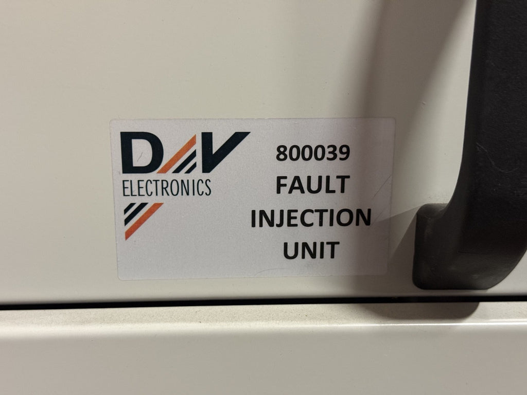 D&V Electronics 800039 Fault Injection Unit Test System 480V Untested7