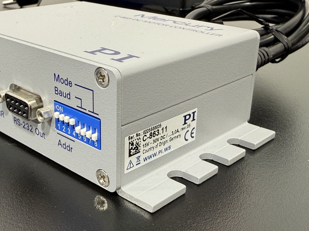 PI Mercury C 863.11 DC Motor Controller w/ M 403.22S Linear Stage7