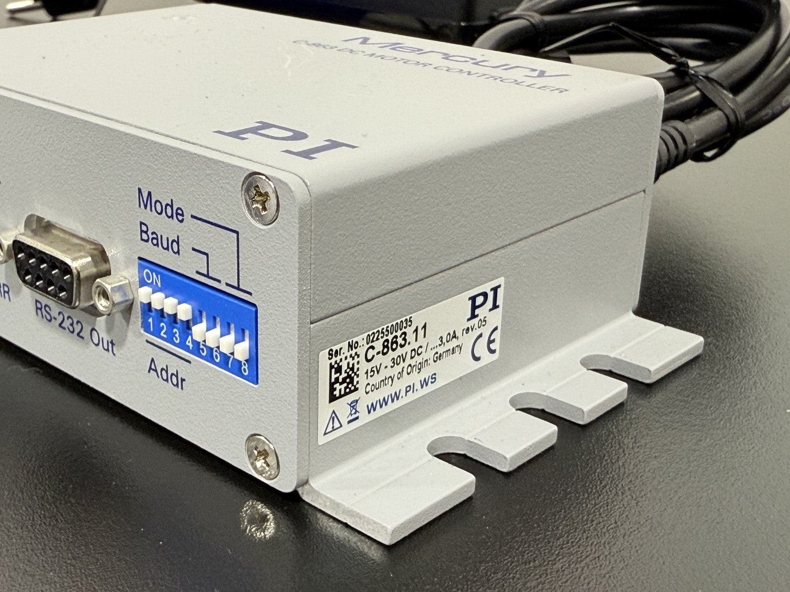 PI Mercury C 863.11 DC Motor Controller w/ M 403.22S Linear Stage7