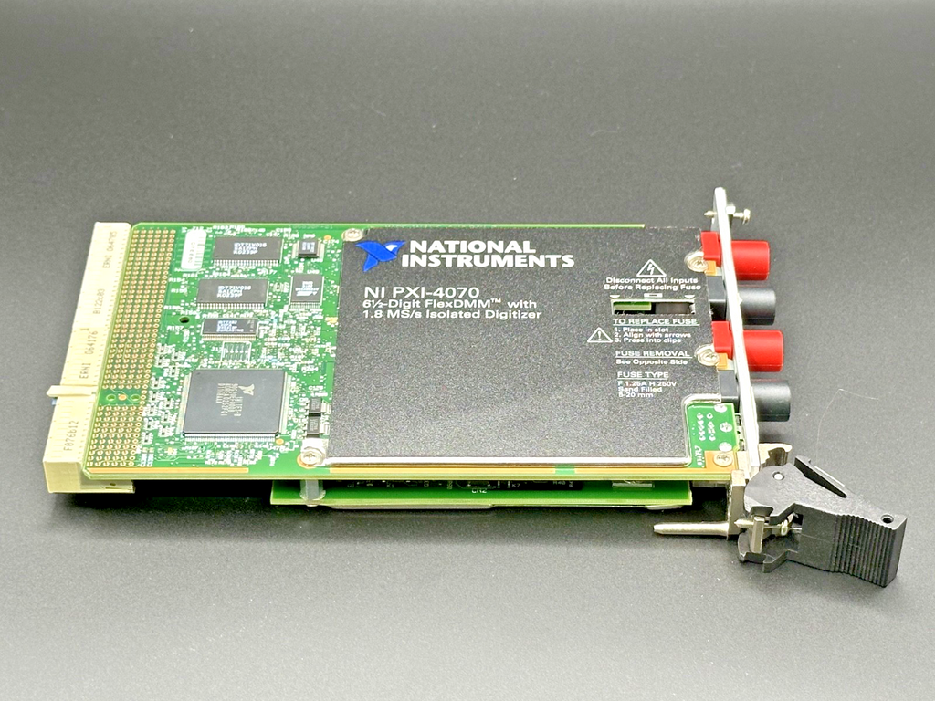 National Instruments NI PXI 4070 6.5 Digit FlexDMM 1.8 MS/s Digitizer Module4
