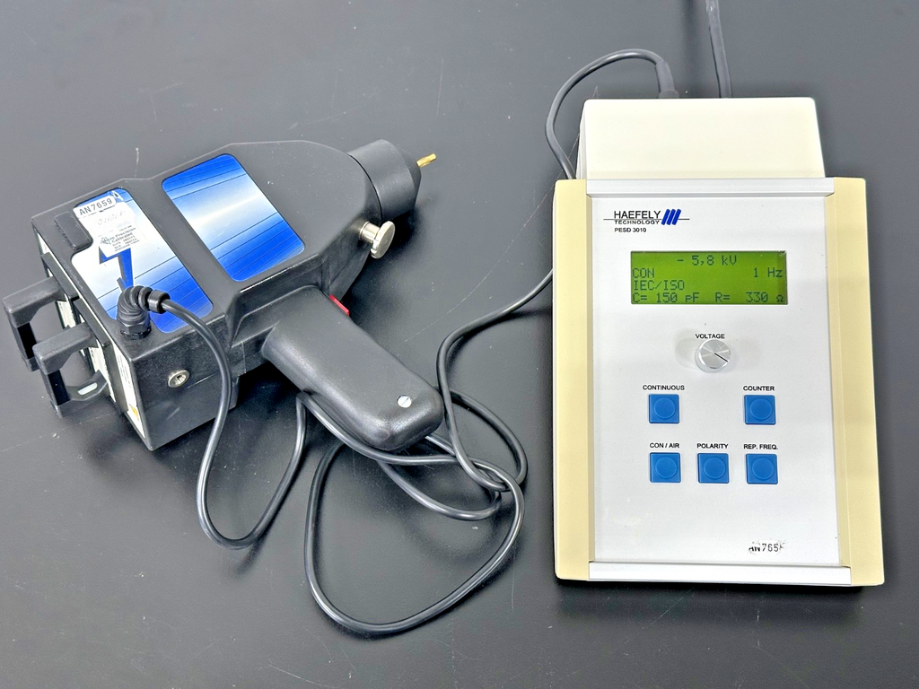 Haefely PESD 3010 30kV Electrostatic Discharge ESD Simulator Kit Working1