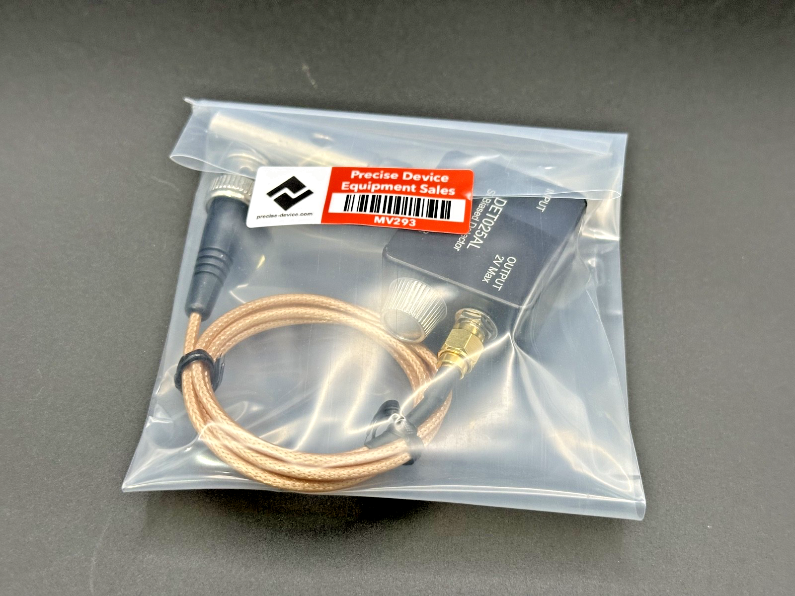 Thorlabs DET025AL 2GHz Silicon Biased Photodetector 400 1100nm BNC Used Untested4