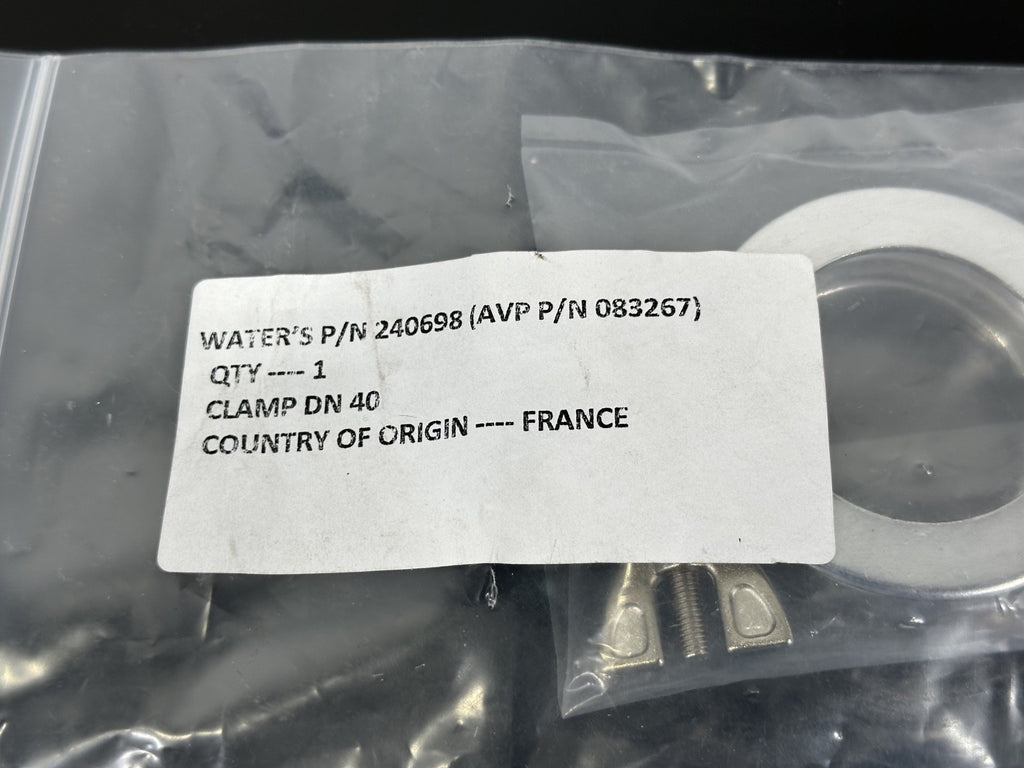 Waters 240698 Clamp DN40 AVP 083267 Stainless Clamp Assembly New1