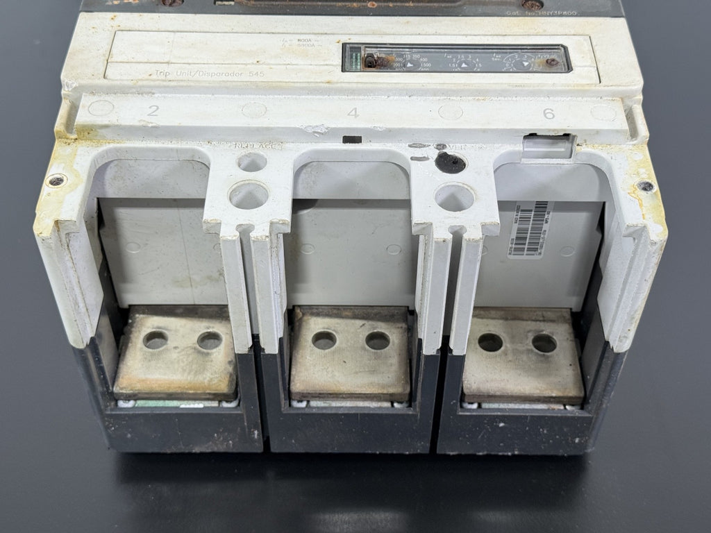 Siemens HNG 800A Circuit Breaker w/ Trip Unit 545 NG Frame MCCB3