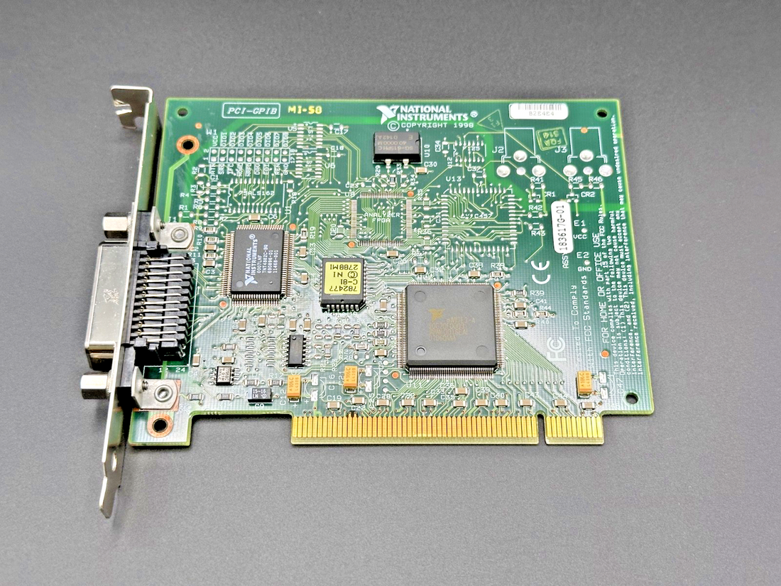 National Instruments PCI GPIB IEEE 488.2 Interface Card 183617G 01 Working0