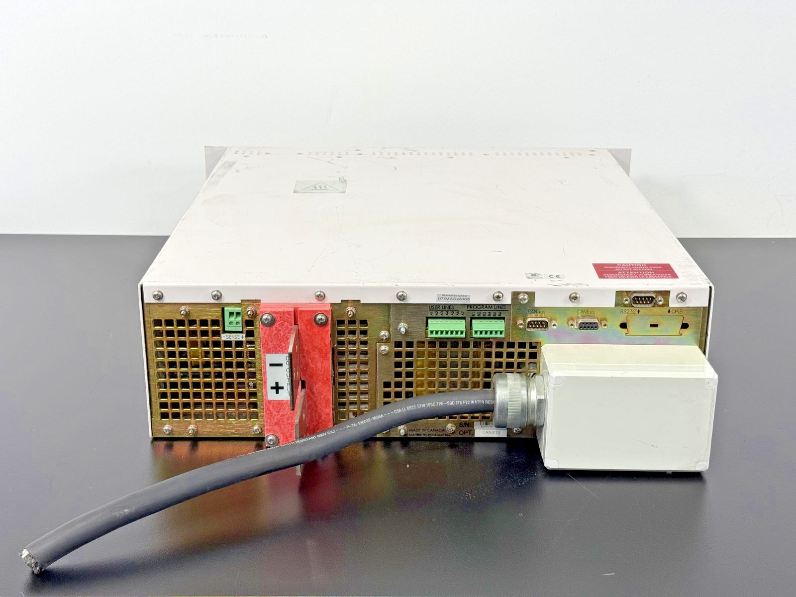 Xantrex XDC 40 150 Digital DC Power Supply 0 40V 0 150A Parts/Repair5
