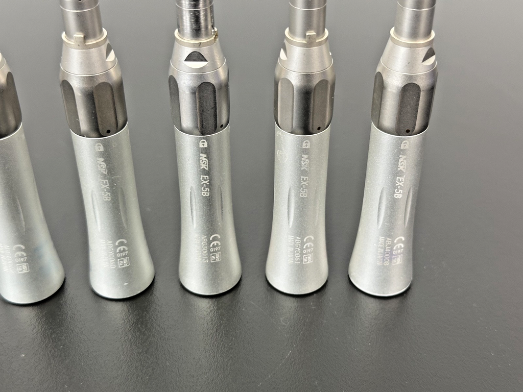 Lot of 10 NSK EX 5B H262 4:1 Straight Handpiece Attachments Tested3
