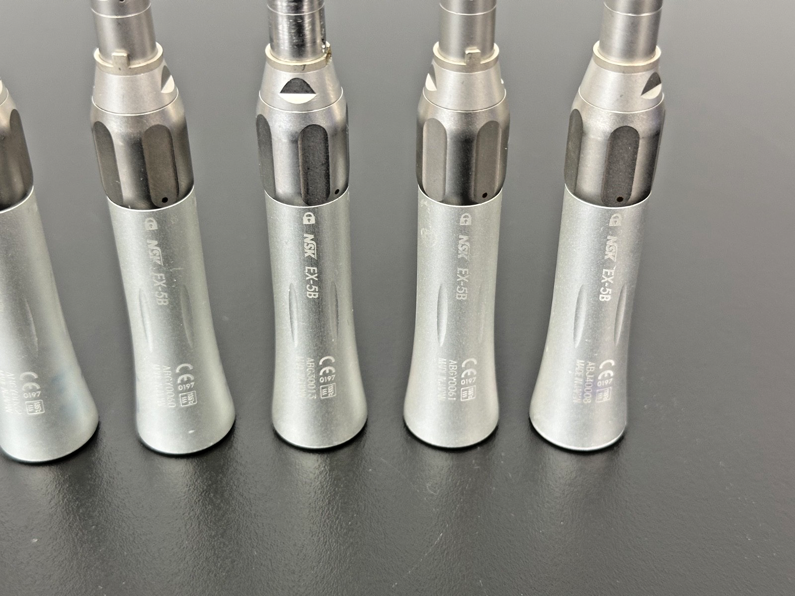 Lot of 10 NSK EX 5B H262 4:1 Straight Handpiece Attachments Tested3