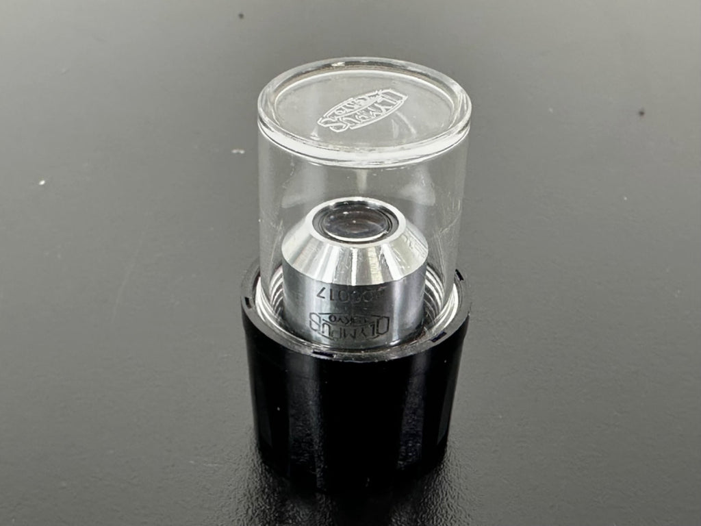 Olympus Plan 10x 0.25 Microscope Objective Lens 400017 Japan w/ Case5