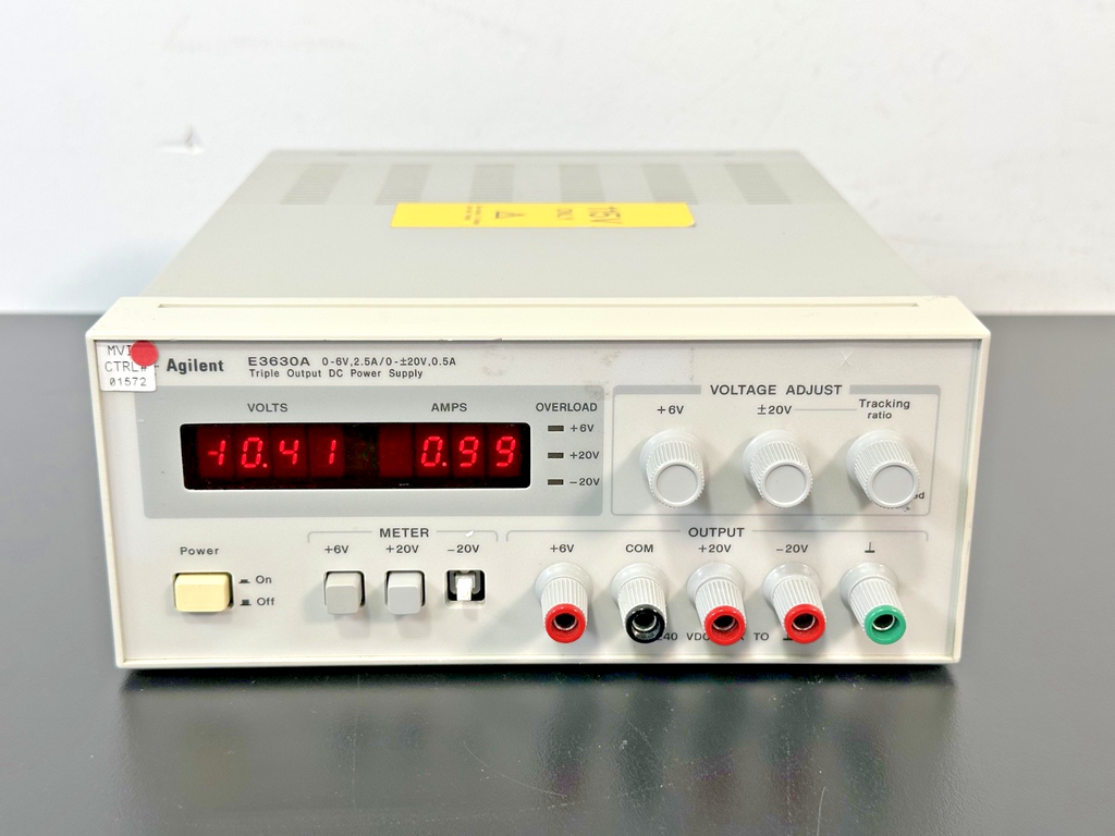 Agilent E3630A Triple Output DC Power Supply 0 6V 2.5A ±20V 0.5A Tested Working0