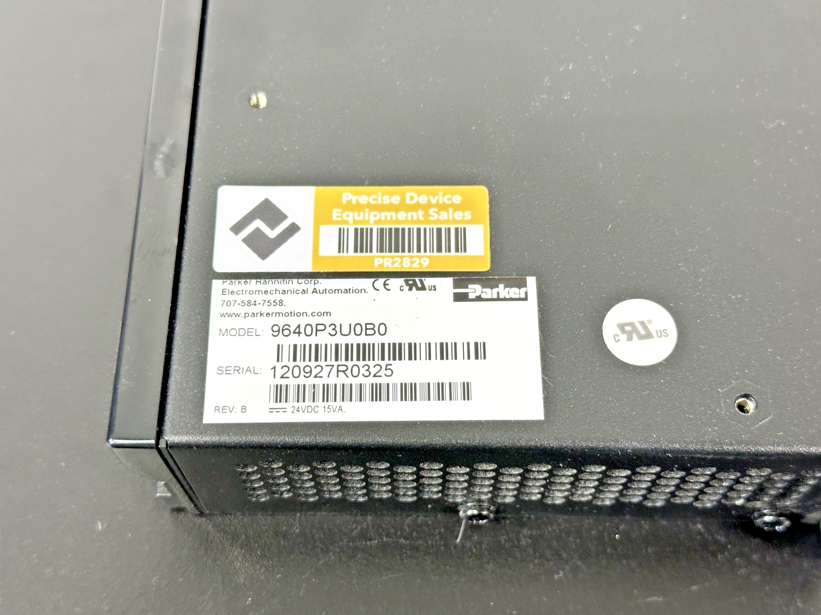 Parker ACR9000 9640P3U0B0 Ethernet Powerlink Motion Controller 24VDC5