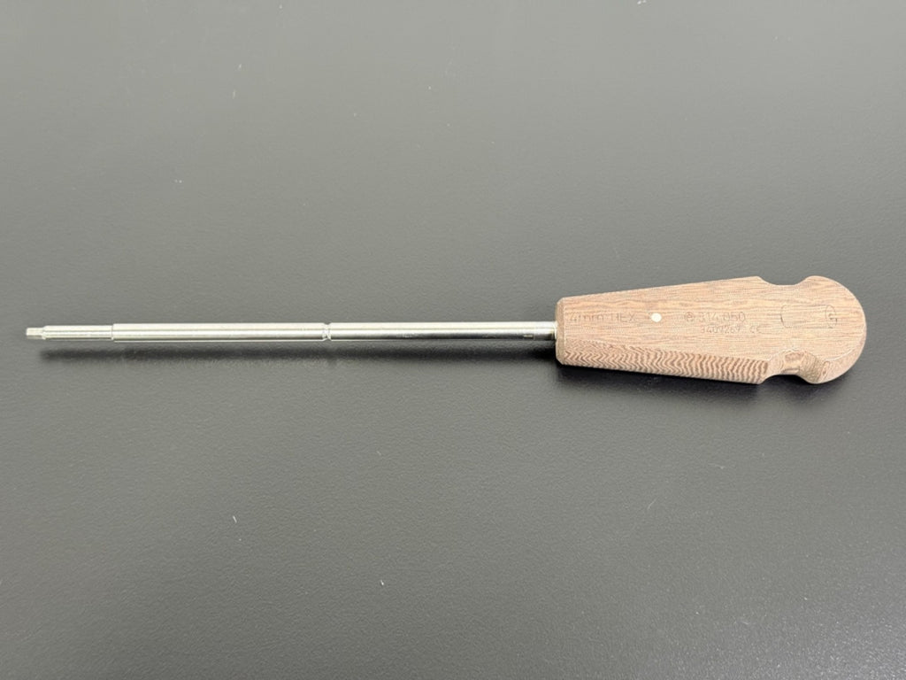 Miltex 30 4050 Orthopedic Manual Screwdriver Wooden Handle Stainless Steel0