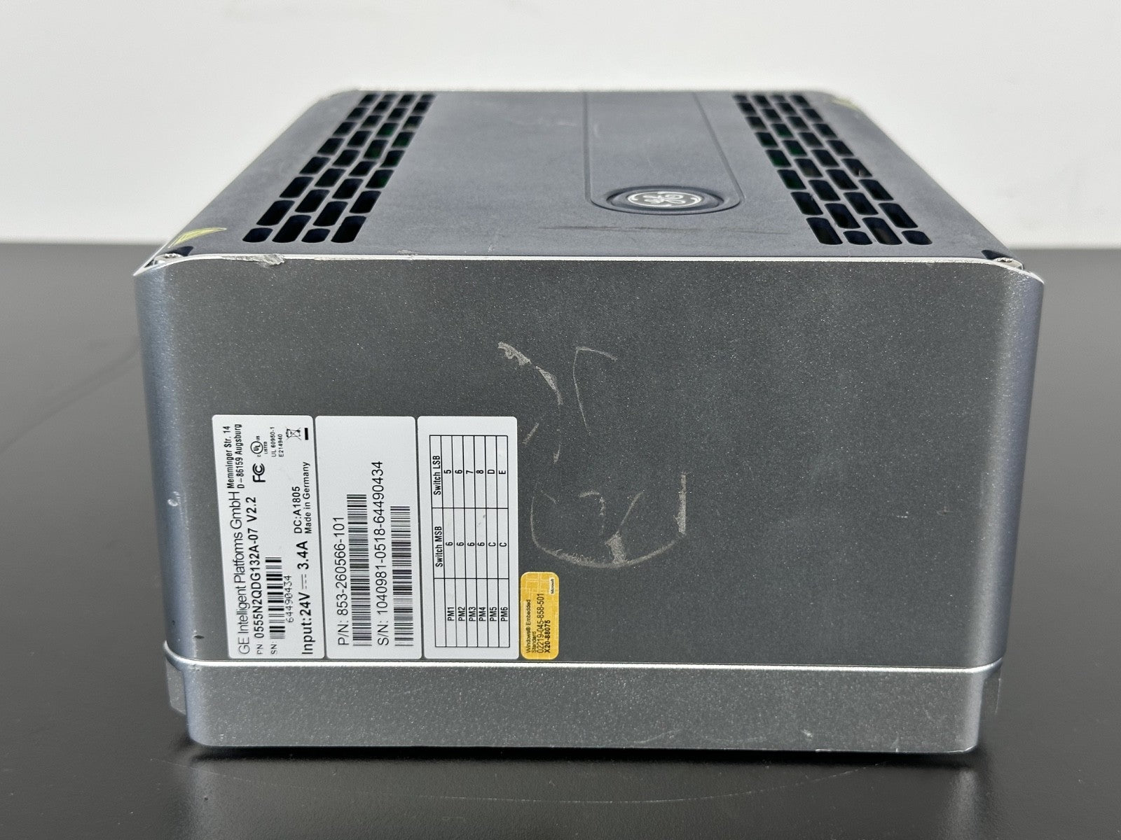GE Intelligent Platforms 0555N2QDG132A 07 V2.2 Industrial Computer Controller2