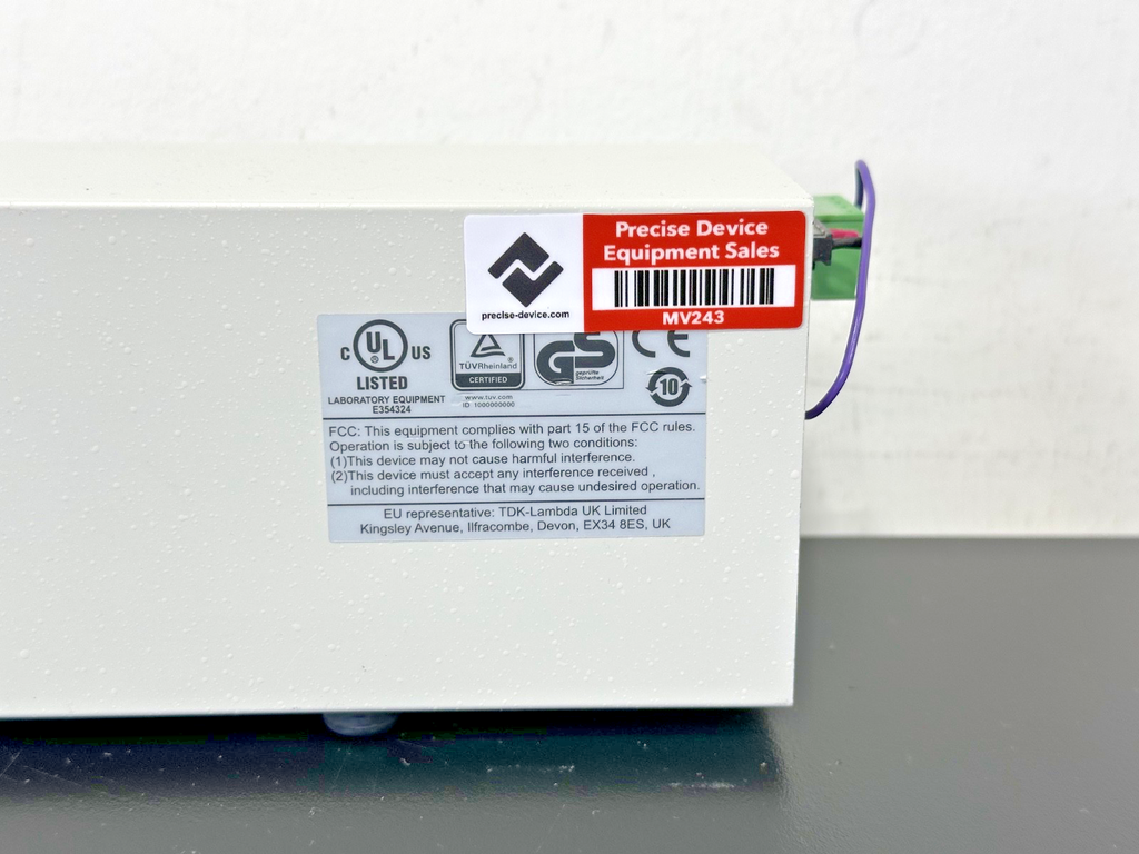 TDK Lambda Z650 1.25 Programmable DC Power Supply 650V 1.25A Powers On Working4