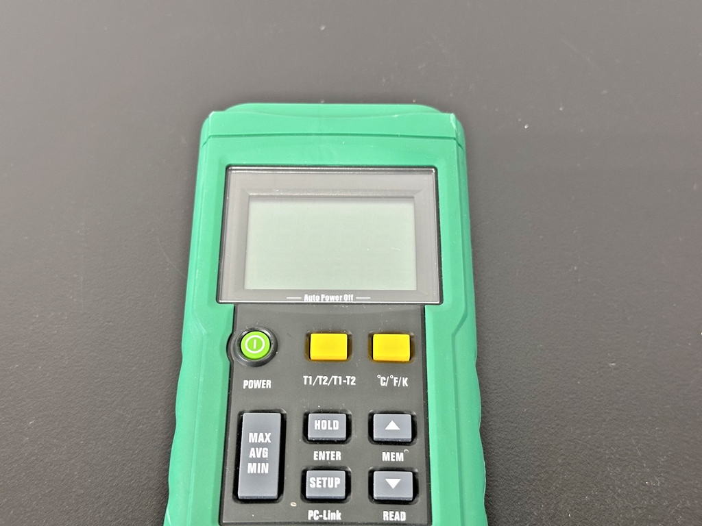 Mastech MS6514 Dual Channel Digital Thermometer Temperature Logger Meter Used1