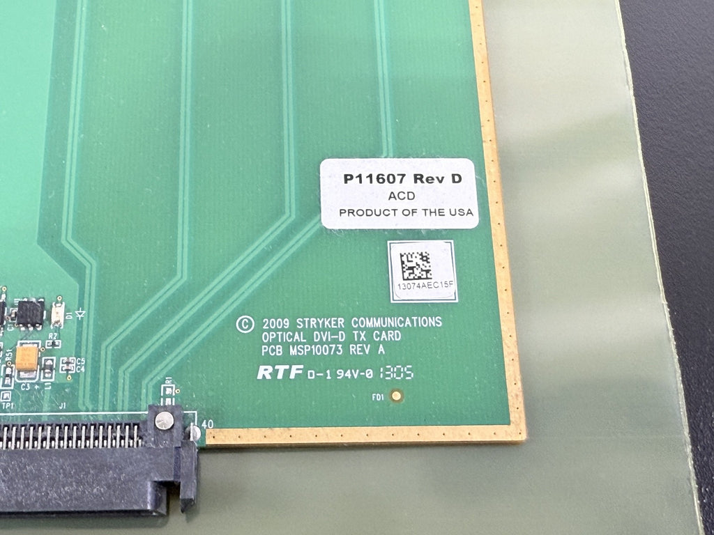 STRYKER COMMUNICATIONS DVI D TX CARD2