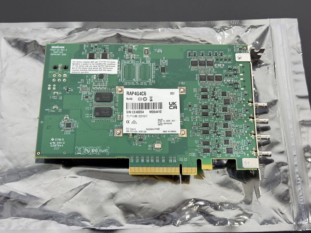 Matrox RAP4G4C6 Rapixo CXP Quad Grabber1