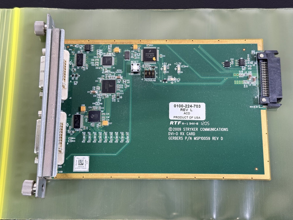 STRYKER COMMUNICATIONS DVI D RX CARD1