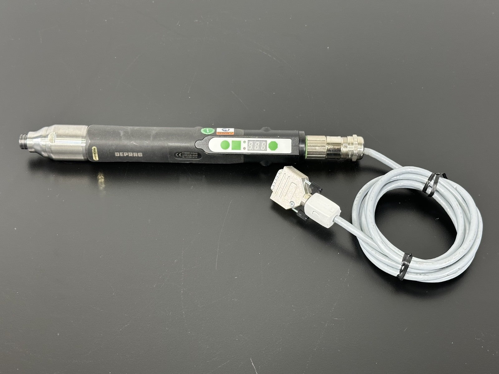 DEPRAG 345EG36 0030 Electric Screwdriver Nutrunner Assembly Tool w/ Cable0