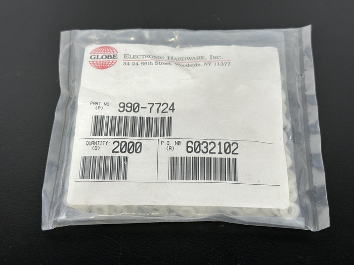 Globe Electronic Hardware 990 7724 Nylon Insulating Washers Lot of 2000