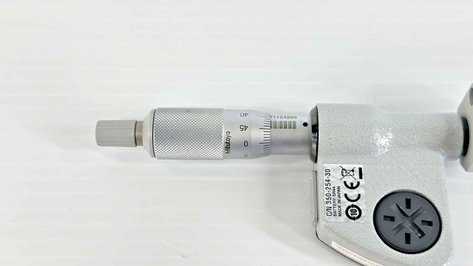 Mitutoyo MHN4 25MX Digimatic Micrometer Head 0 25mm with Mount4