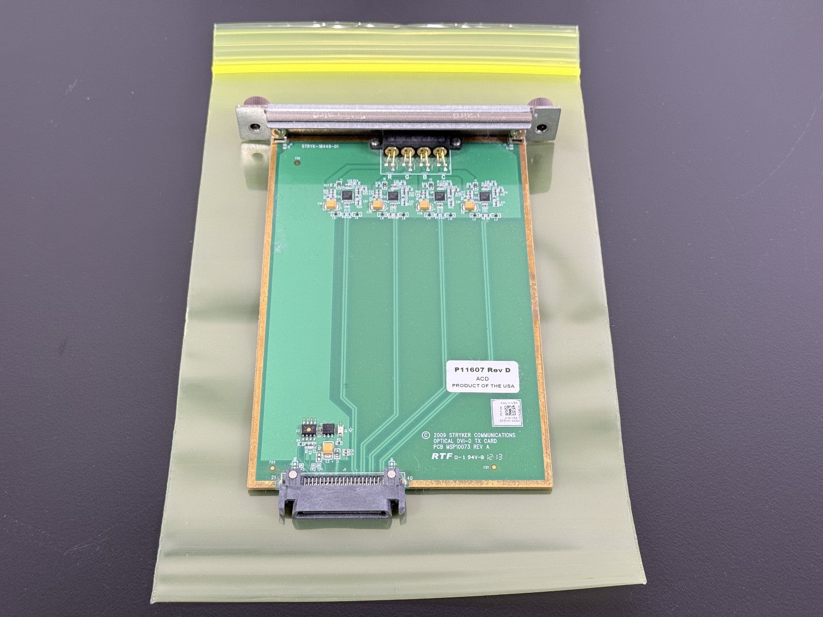 STRYKER COMMUNICATIONS DVI D TX CARD1