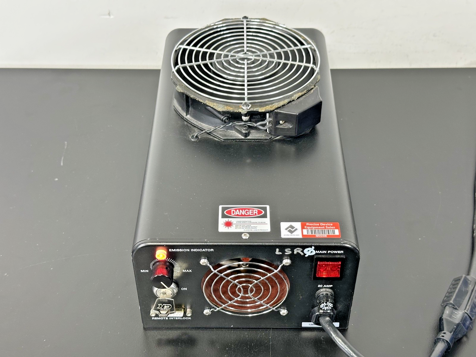 Laser Physics Reliant 50S Argon Ion Light Source 120VAC Powers On Working2