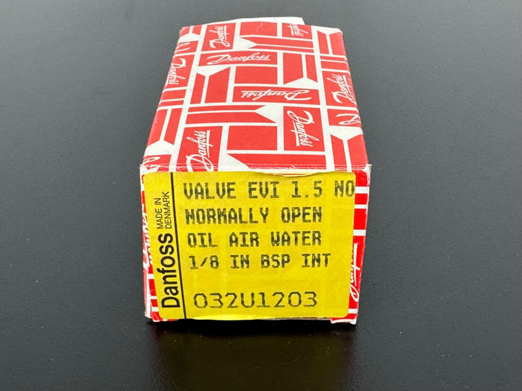 Danfoss Solenoid Valve 032U1203 1/8" BSP Normally Open Oil Air Water EVI 1.50