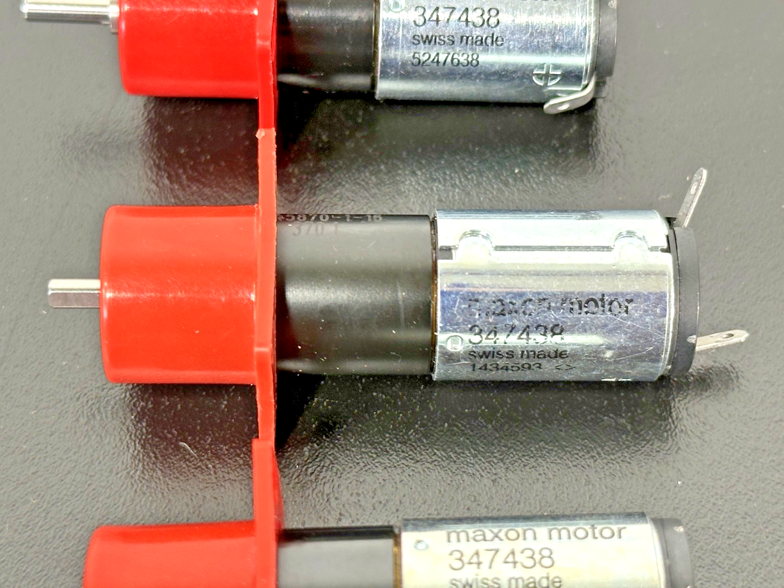 Lot of 4 Maxon Motor 347438 DC Gear Motors Swiss Made3