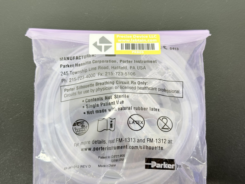 Parker Porter Silhouette Breathing Circuit BX 341 012 Single Use3