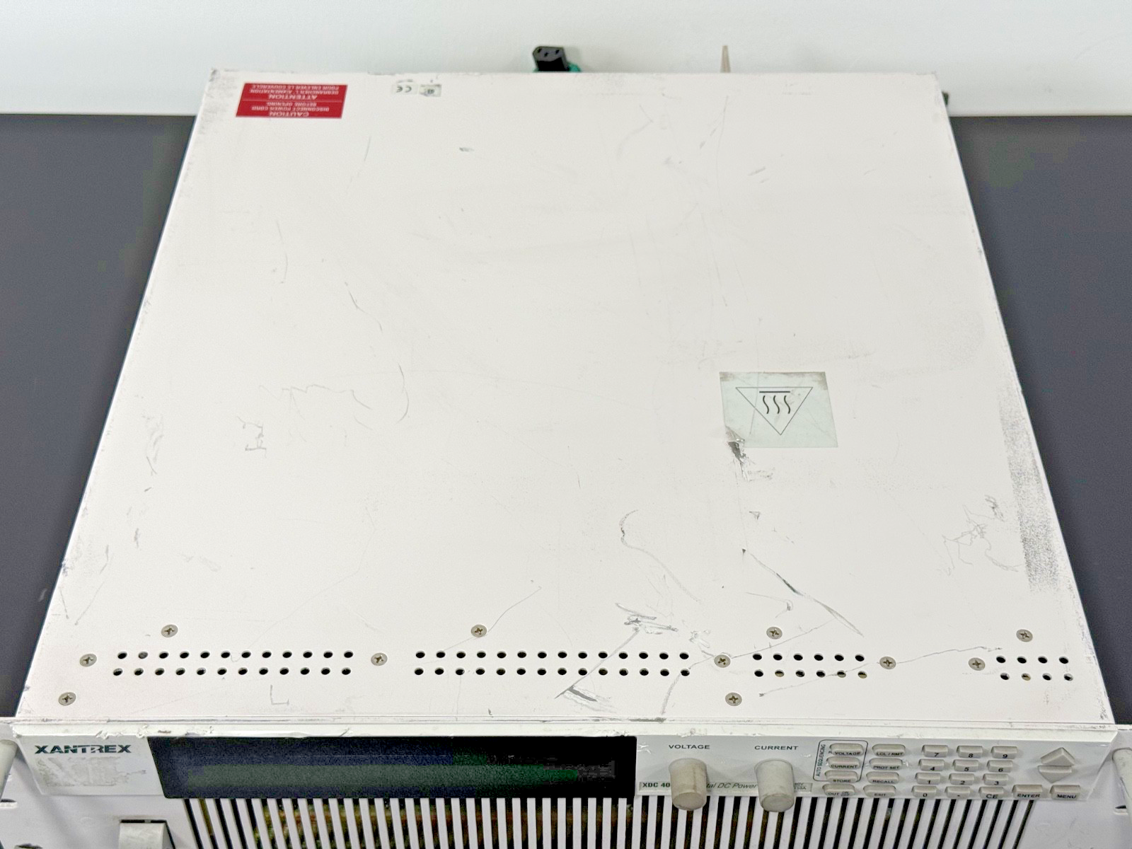 Xantrex XDC 40 150 Digital DC Power Supply 0 40V 0 150A Parts/Repair3