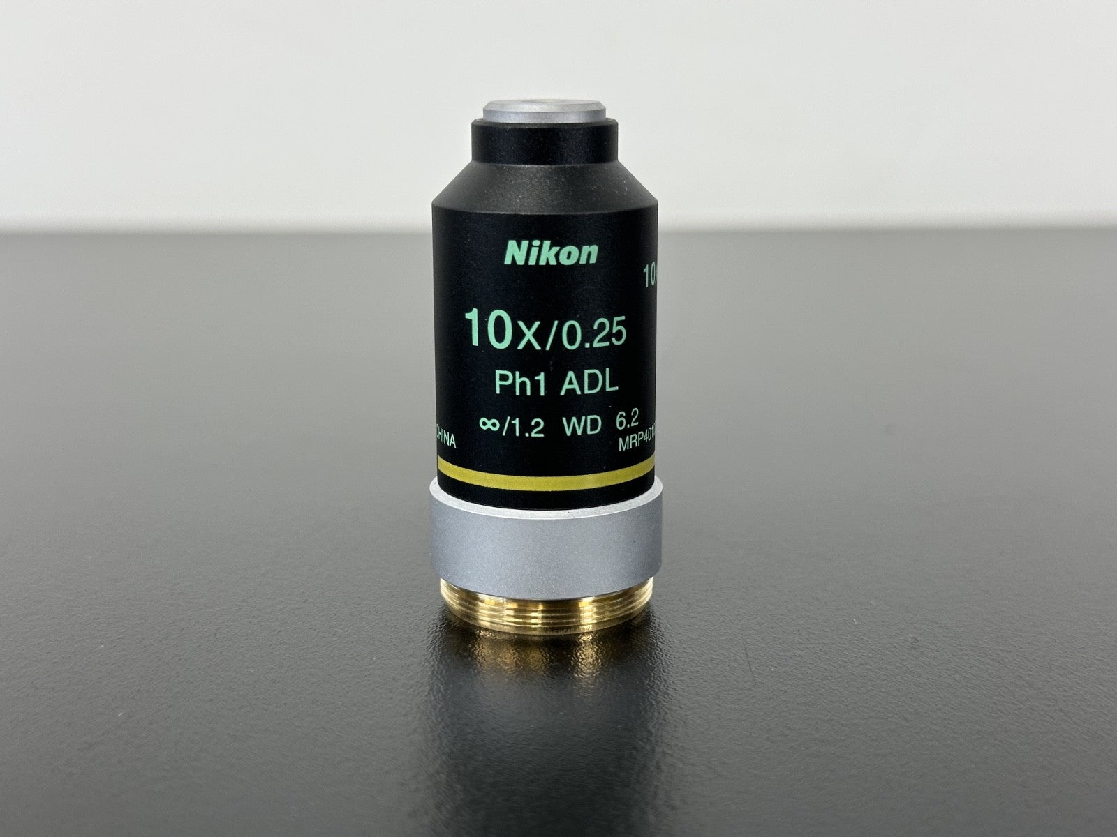 Nikon 10X/0.25 Ph1 ADL Infinity Phase Contrast Objective Lens0