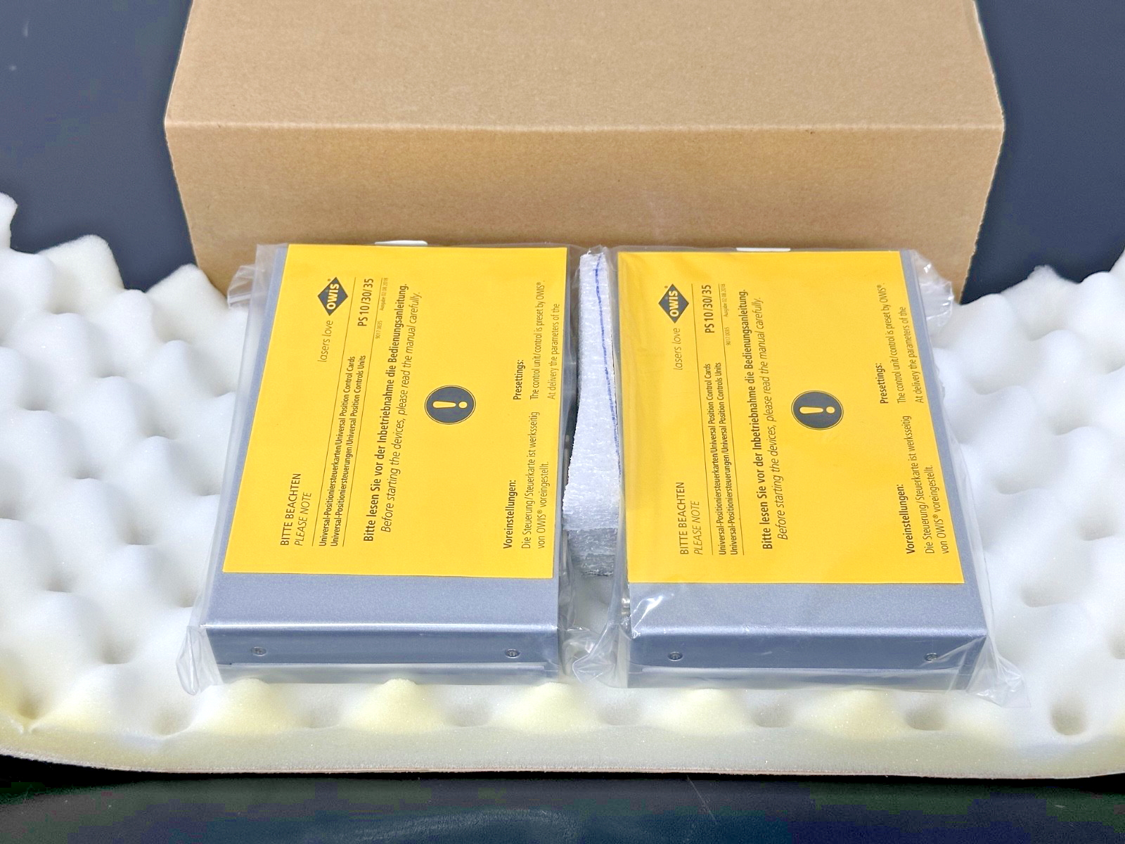 Lot of 2 OWIS PS 10 32 DC Universal Position Control Units 55.11.24 New Open Box0