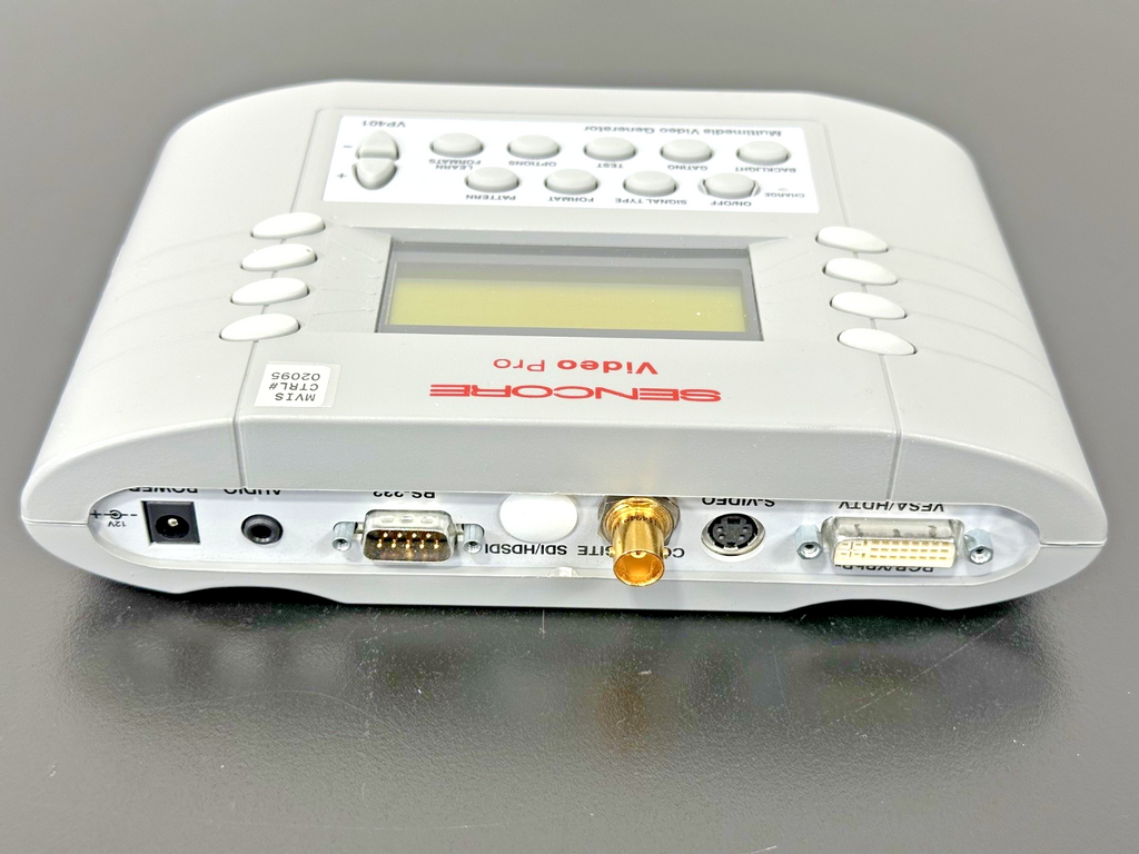 Sencore VP401 Video Pro Multimedia Video Generator Used Untested1