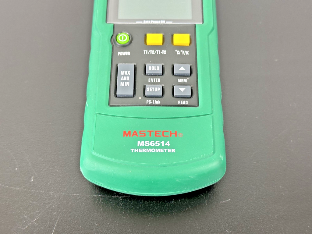 Mastech MS6514 Dual Channel Digital Thermometer Temperature Logger Meter Used2