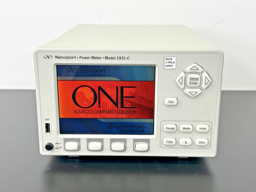 Newport 1931 C Single Channel High Performance Optical Power Meter Working0