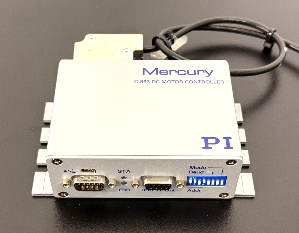 Physik Instrumente PI M 110 Linear Stage w/ Mercury C 863.11 Controller1