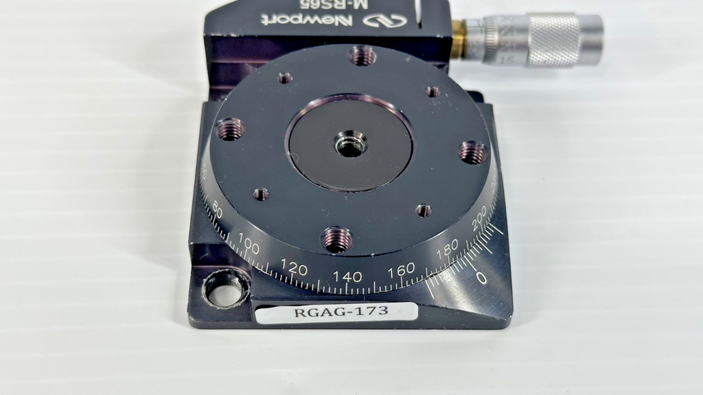 Newport M RS65 65mm Manual Rotation Stage 360° w/ Micrometer Metric2
