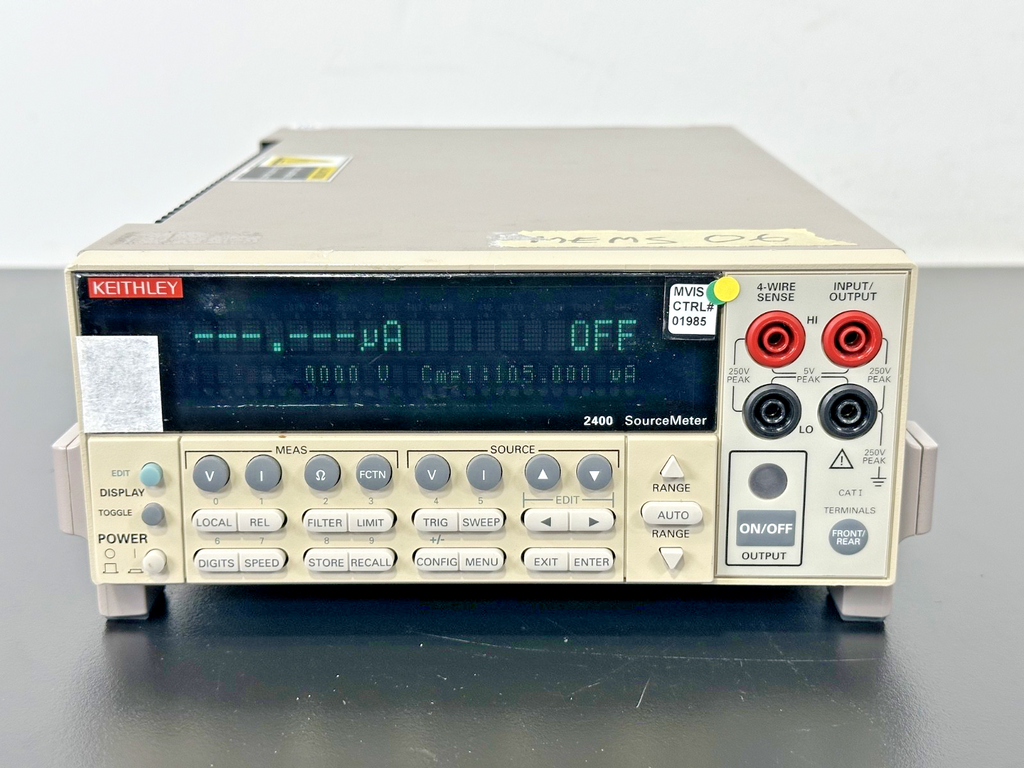 Keithley 2400 SourceMeter SMU 200V 1A 20W Powers On Working0