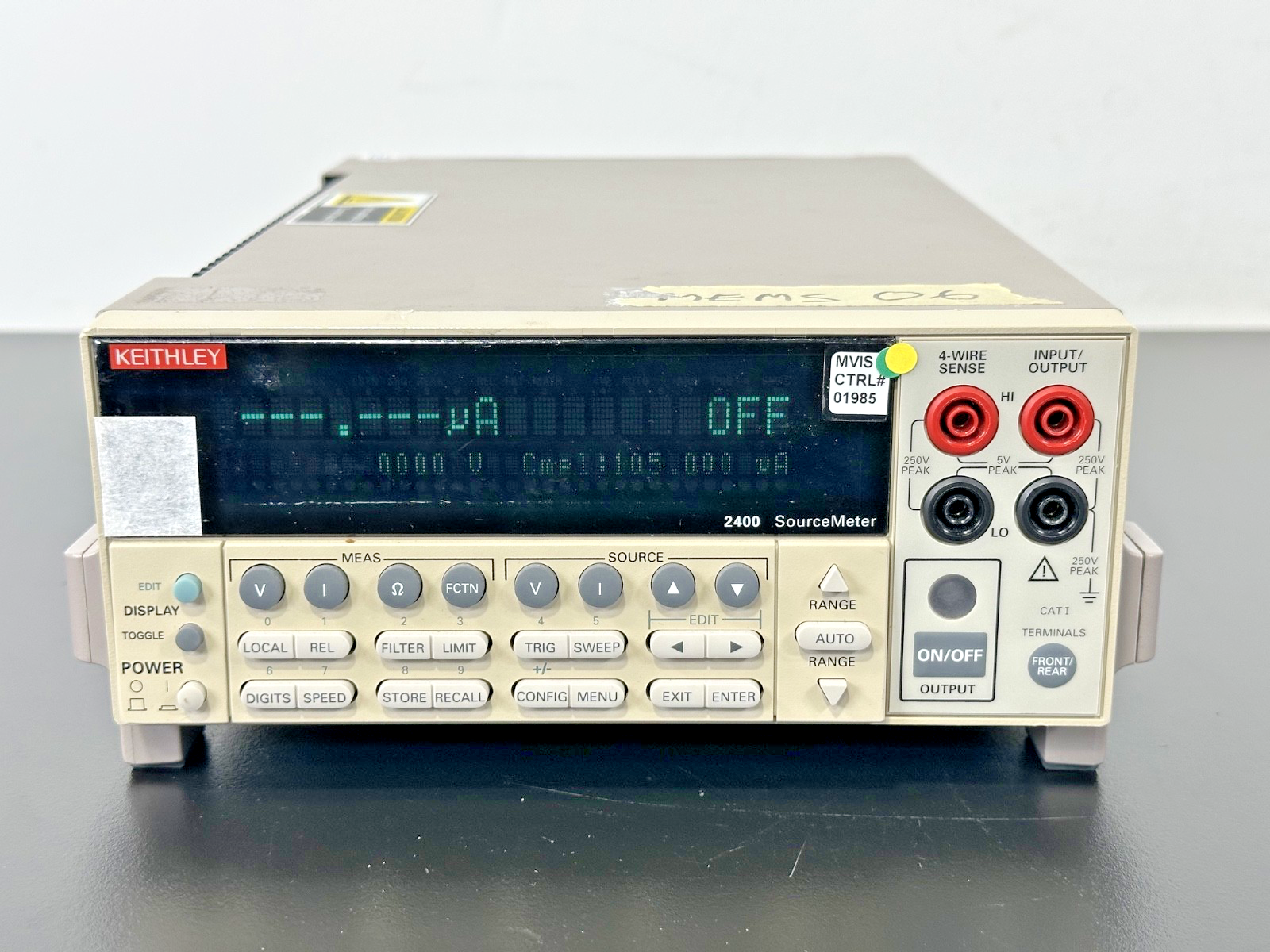 Keithley 2400 SourceMeter SMU 200V 1A 20W Powers On Working0