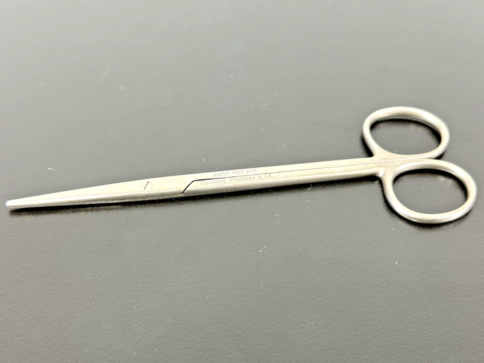Jarit 099 250 Metzenbaum Lahey Straight Blunt Scissors 5.75" Stainless