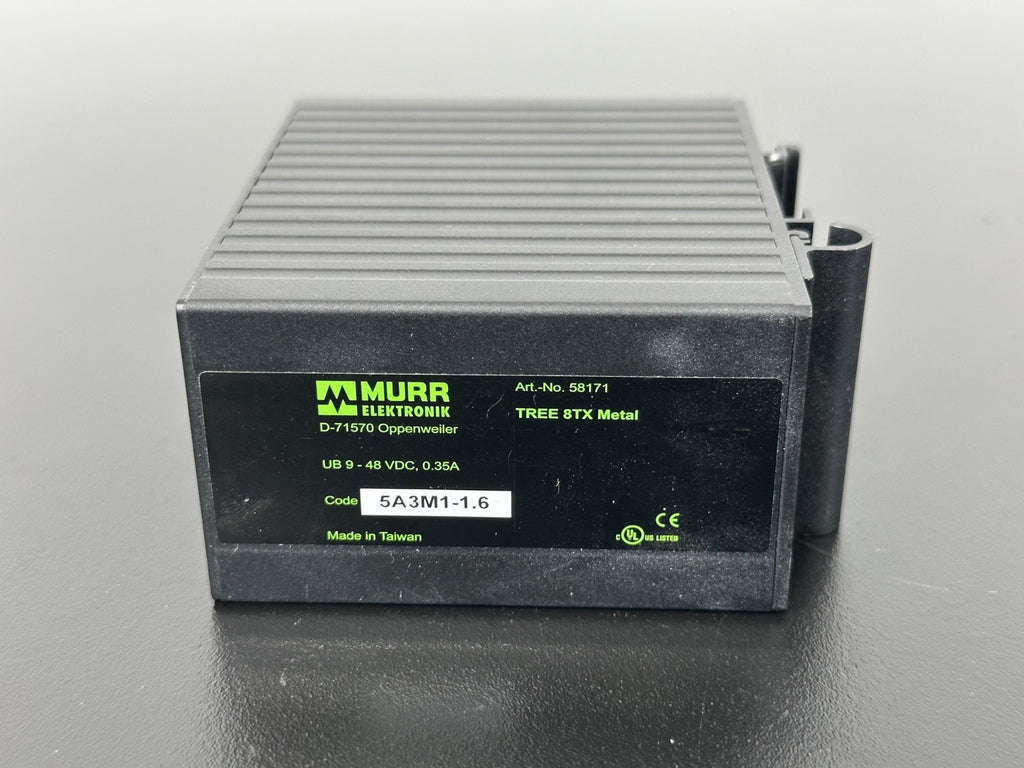 Murr Elektronik TREE 8TX Metal 58171 8 Port Industrial Ethernet Switch1