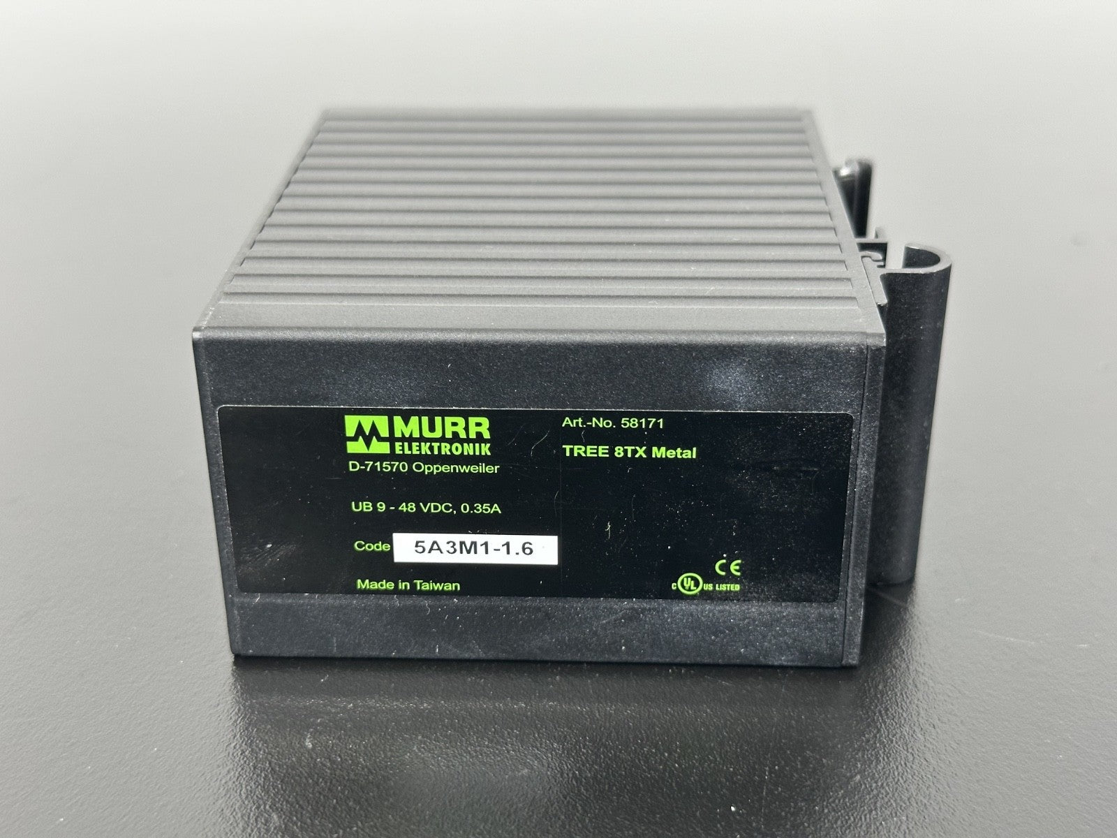 Murr Elektronik TREE 8TX Metal 58171 8 Port Industrial Ethernet Switch1