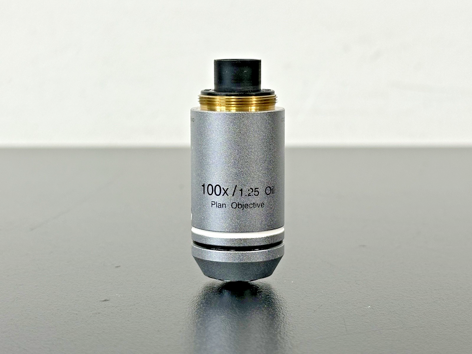 Olympus 100X 1.25 Oil Plan Objective Microscope Lens Infinity FN202