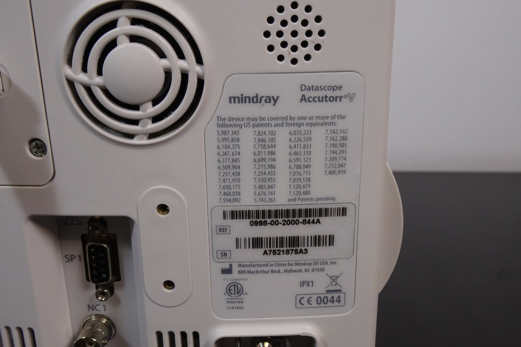 Mindray Medical Datascope Accutorr V Vital Signs Monitor5