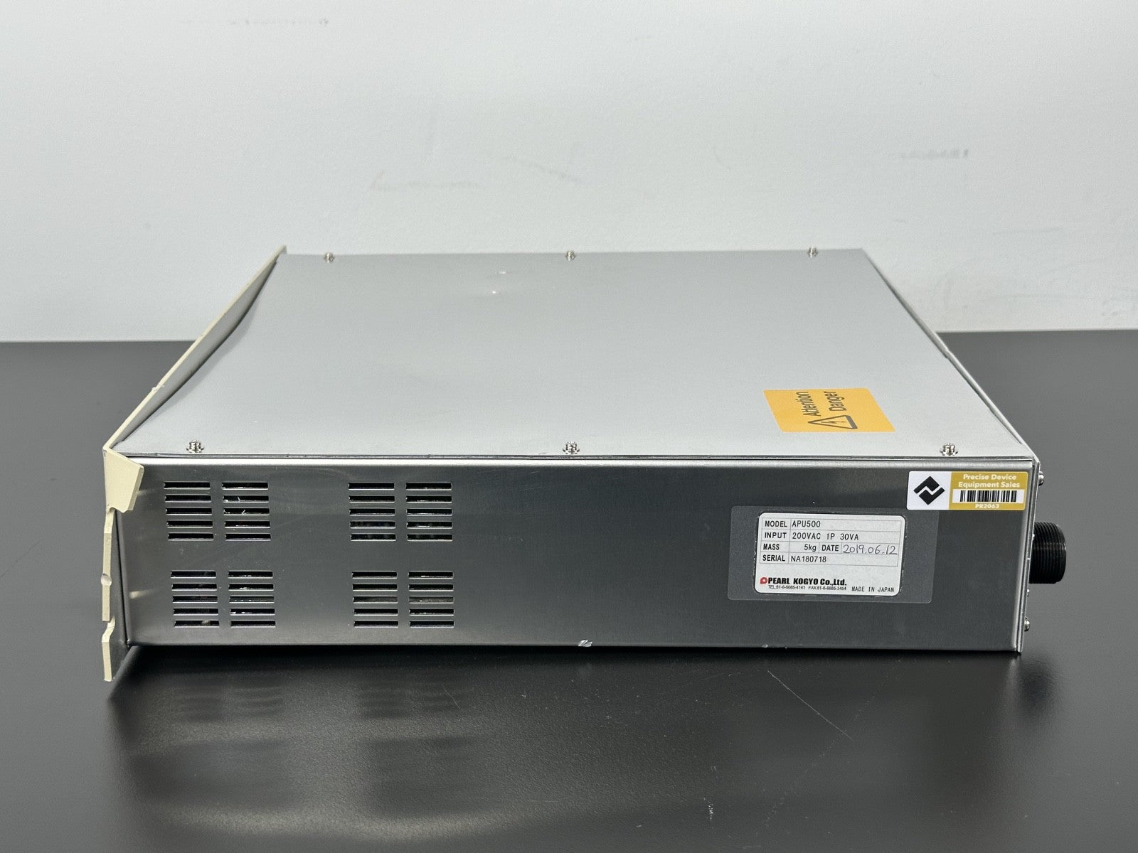 Pearl Kogyo APU500 EC1 Monitor Unit Industrial Control Module3