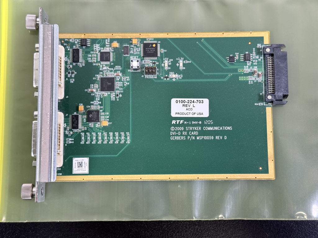 STRYKER COMMUNICATIONS DVI D RX CARD1